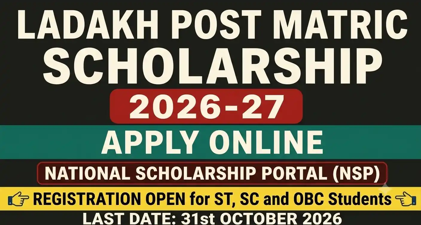 Ladakh Post Matric Scholarship