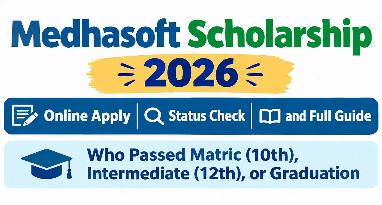 Medhasoft Scholarship 2026: Online Apply, Status Check and Full Guide