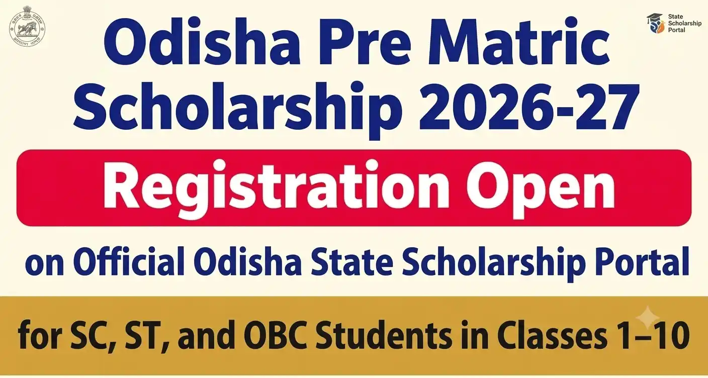 Odisha Pre Matric Scholarship