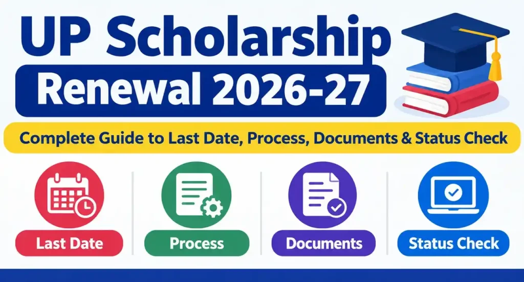 UP Scholarship Renewal 2026-27