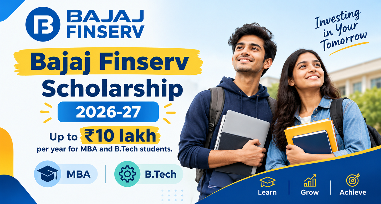 Bajaj Finserv Scholarship 2026-27